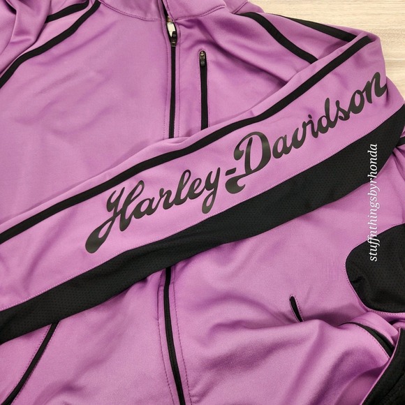 Ladies Harley Davidson Jacket‎ Women's Plus XL 18-20 - Picture 8 of 8